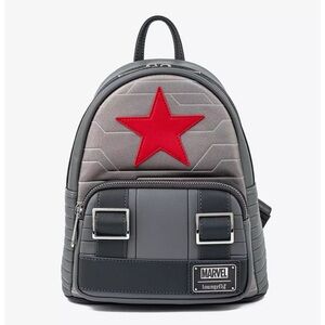Marvel Loungefly Winter Soldier Backpack NWT